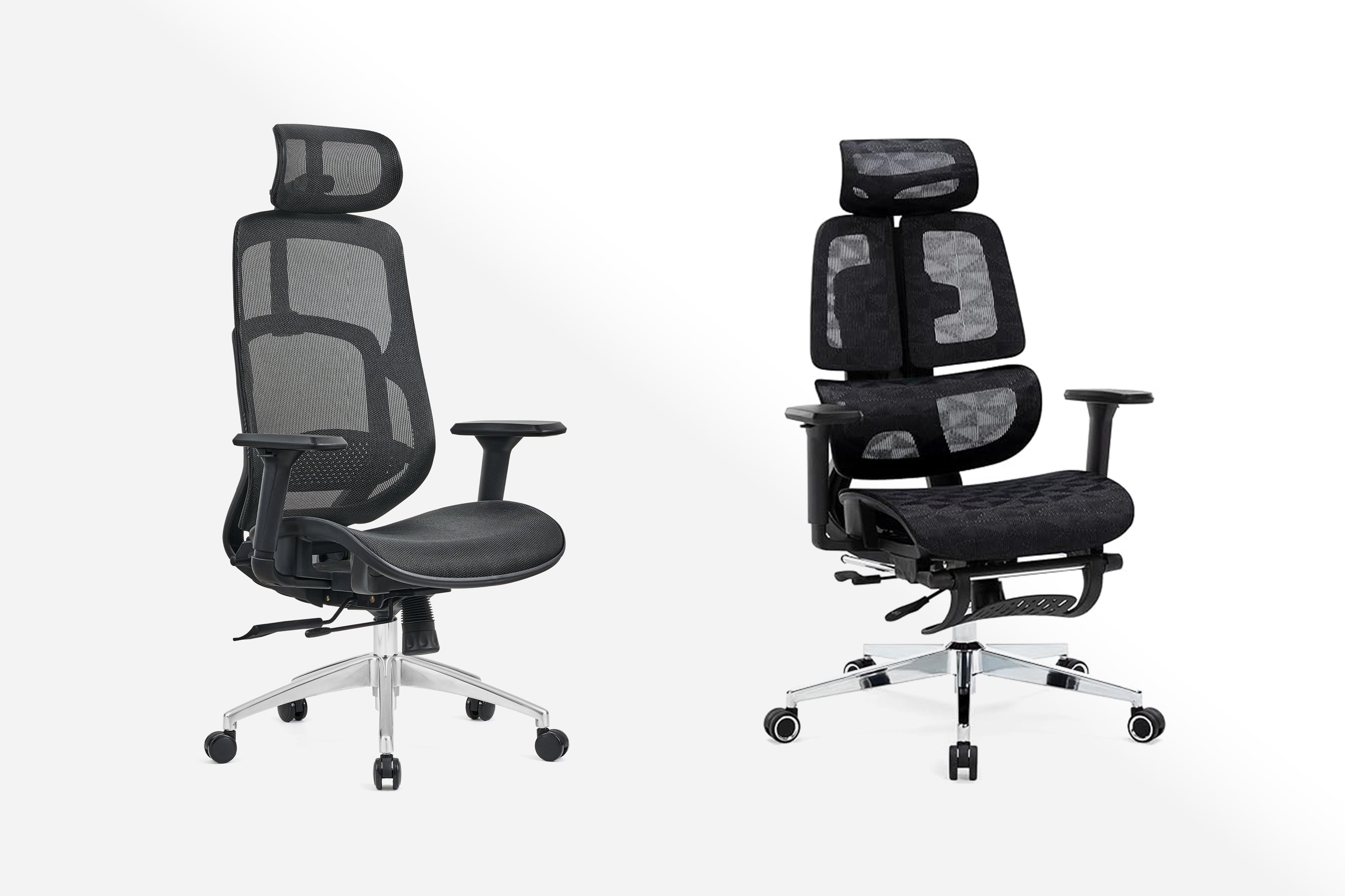 Ghế công thái học lưng liền hay lưng đôi: Tìm hiểu sự khác biệt quan trọng