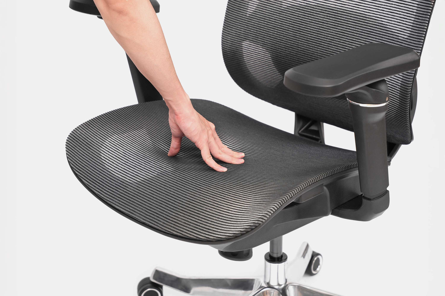 Chất liệu Mesh trên ghế công thái học HyperWork