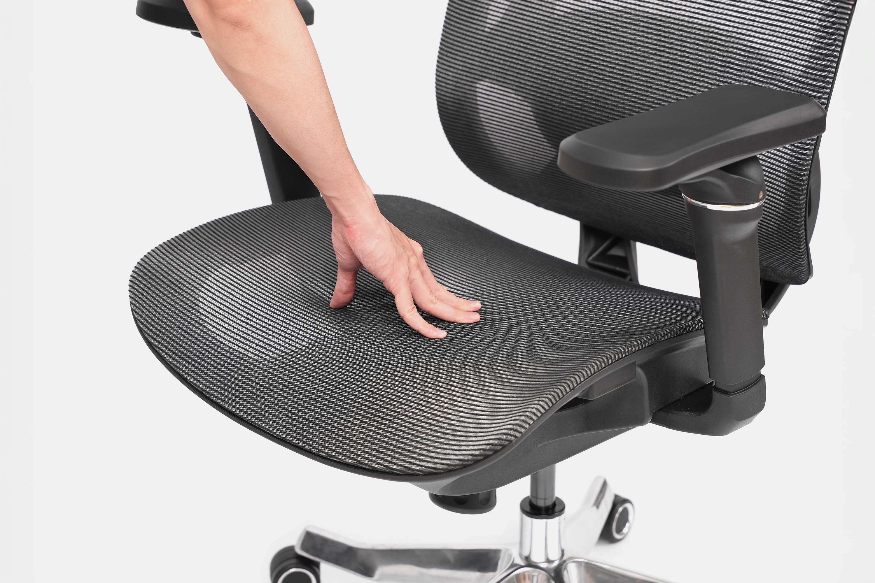 Chất liệu Mesh trên ghế công thái học HyperWork