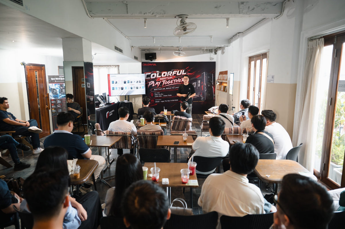 HyperWork tại Colorful Meetup: Định hình chuẩn mực mới cho không gian setup