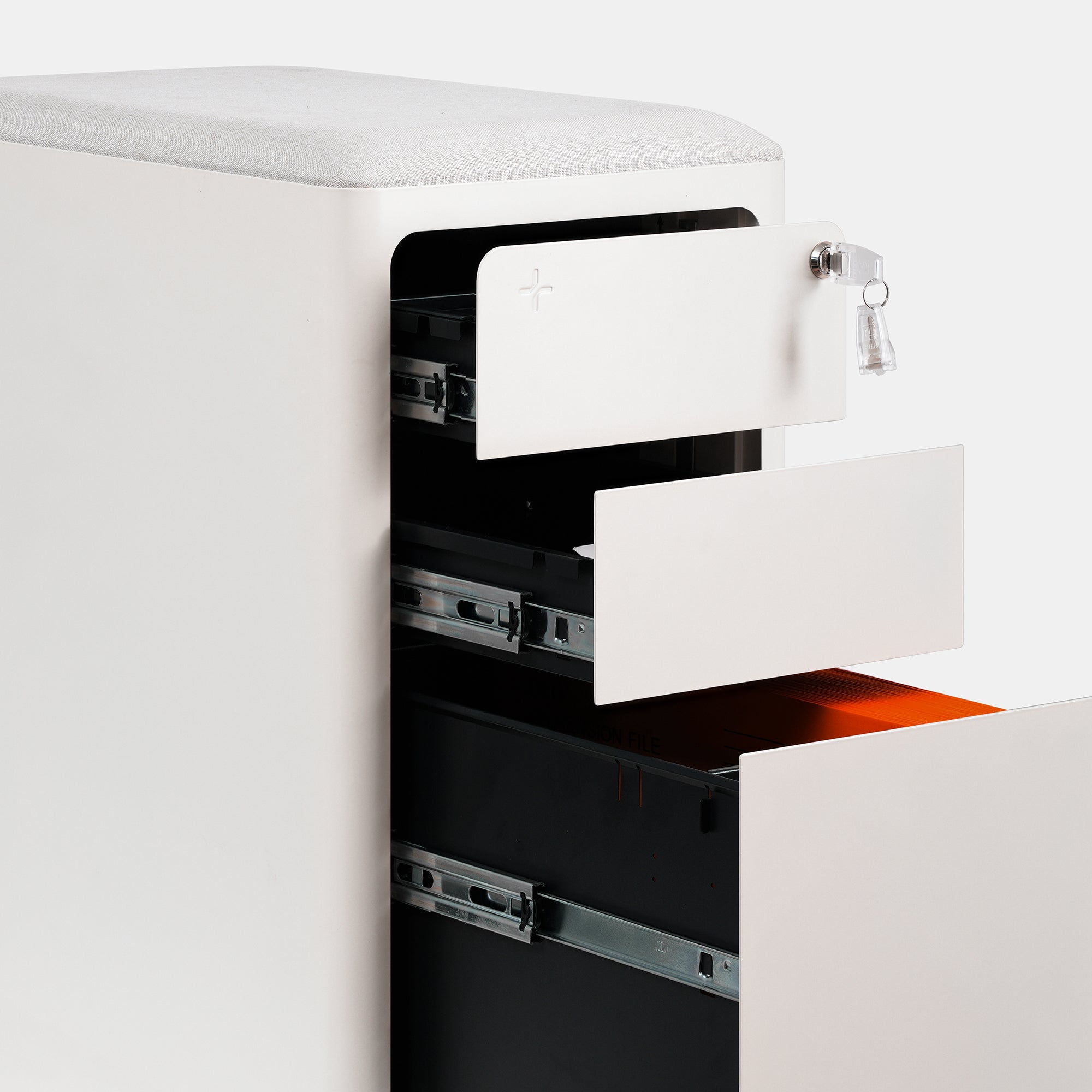 Ivy Pro Mobile Steel Filing Cabinet