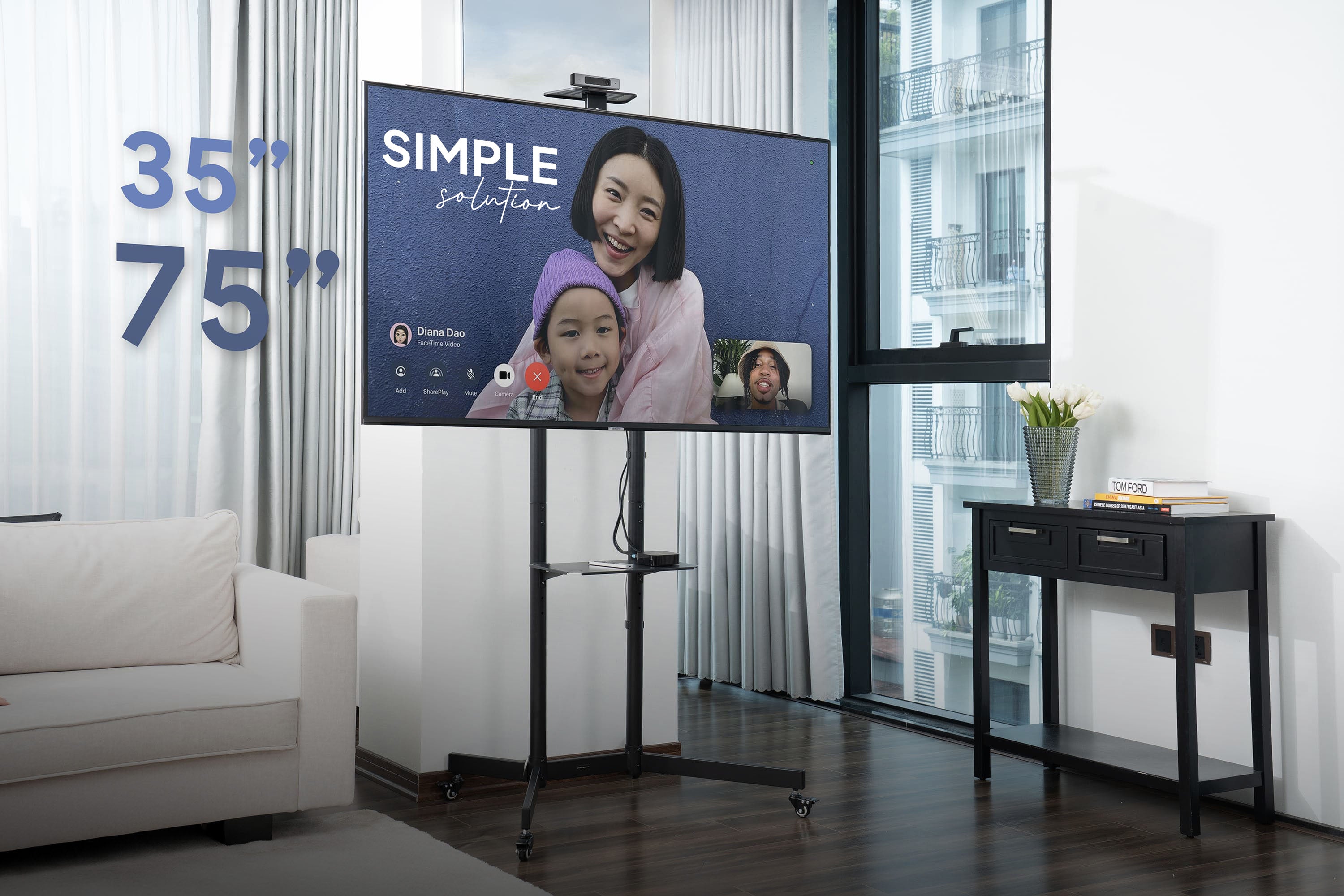 Giá treo TV di động HyperWork Core Stand | TVC01