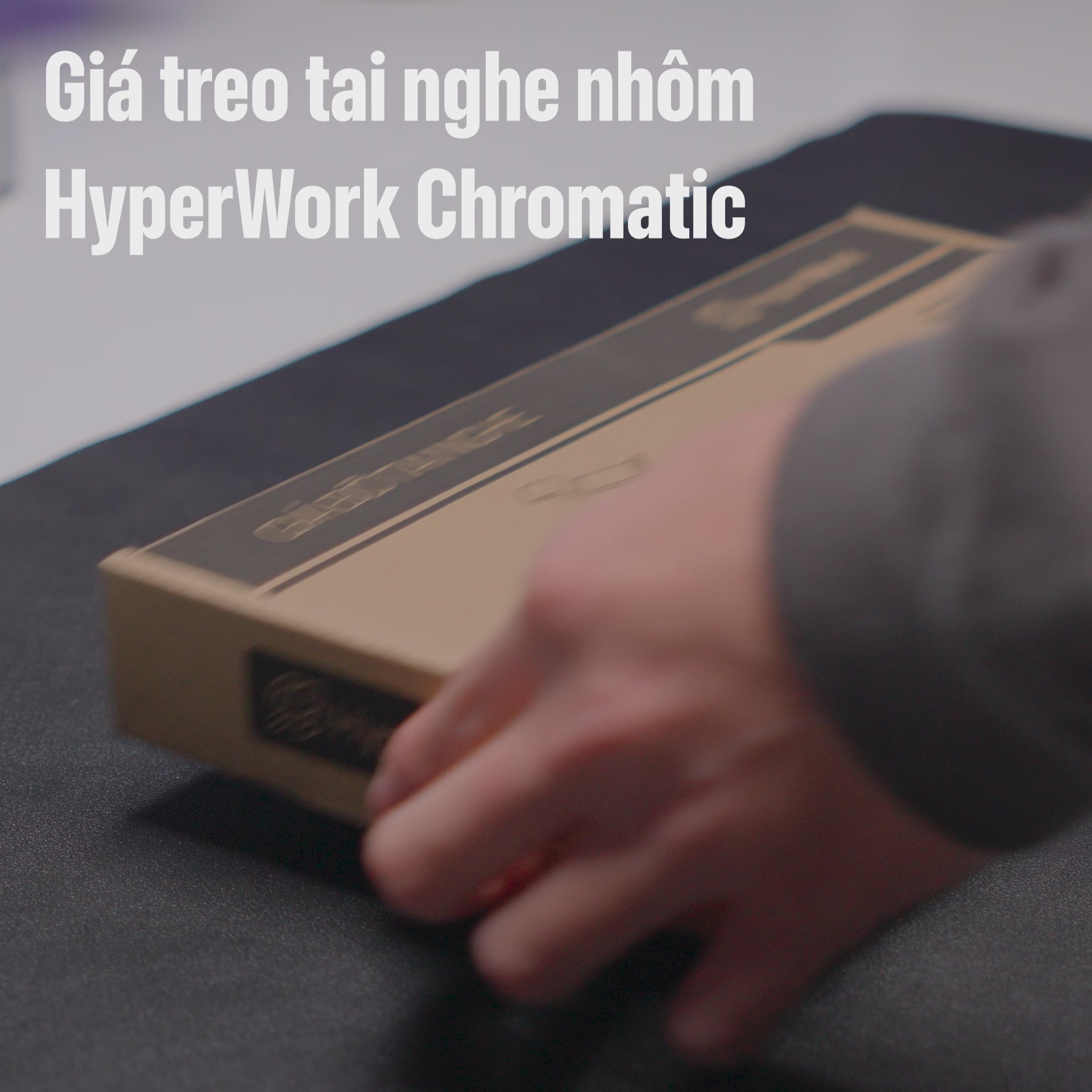 Giá treo tai nghe nhôm HyperWork Chromatic