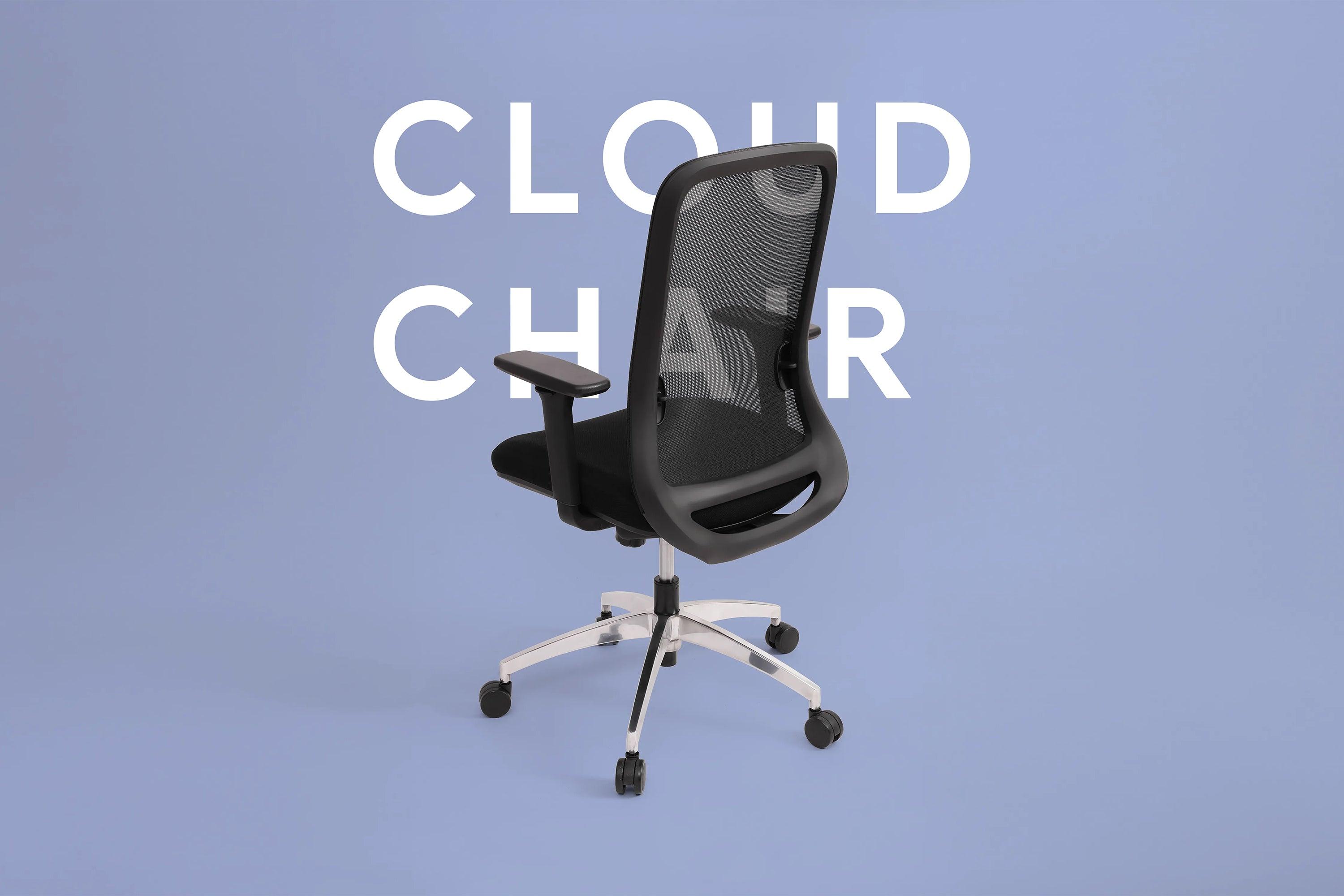 Ghế công thái học Cloud Chair: Ngồi êm ái, phí siêu hời