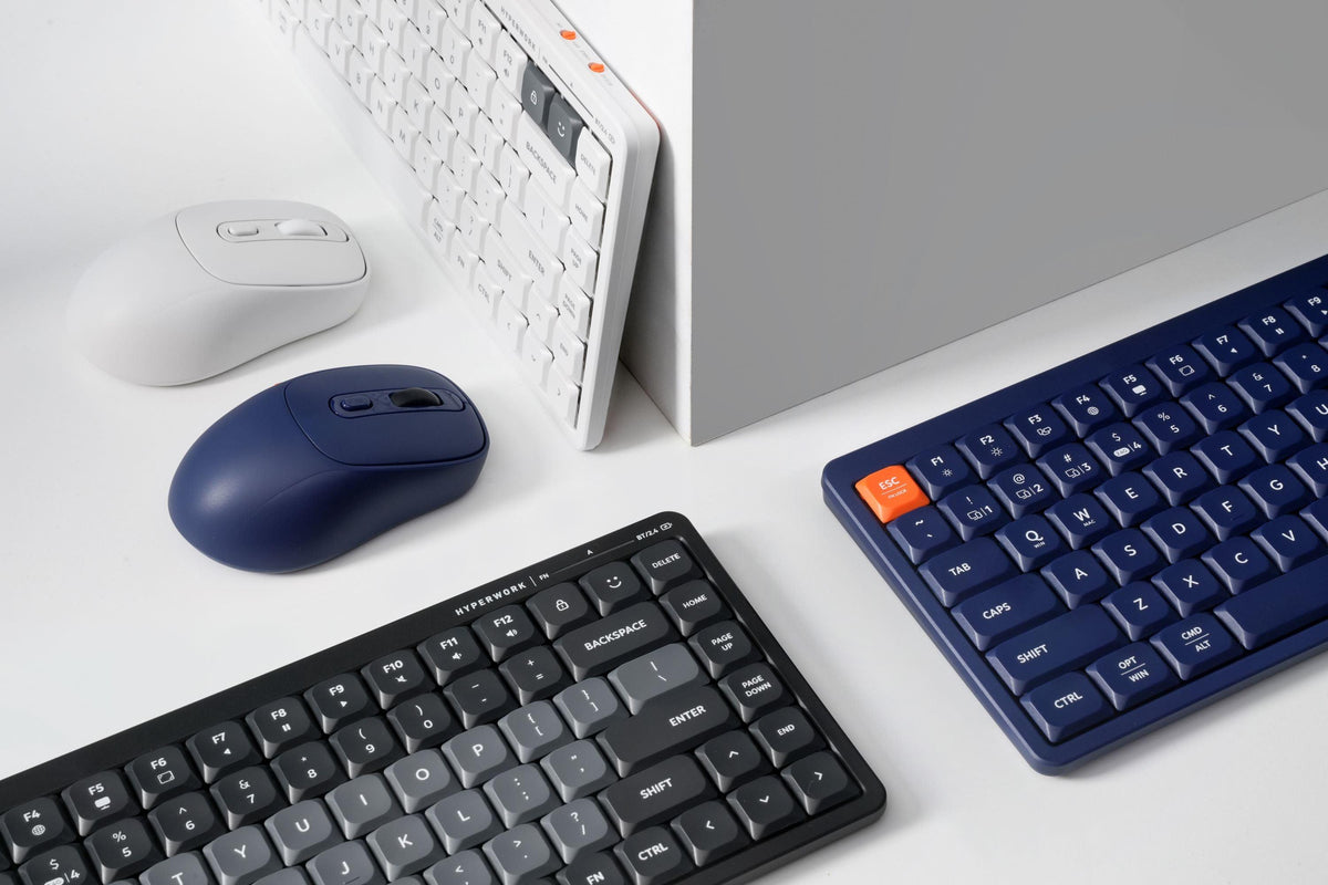 SilentKey Mini Keyboard: 75% size, multi-connection, impressive Type-C