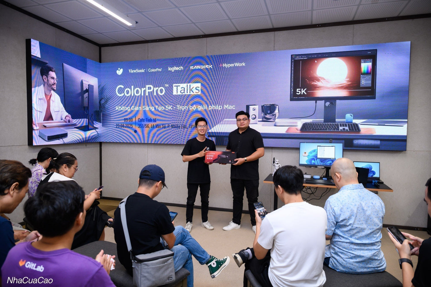 HyperWork góp mặt tại workshop về không gian sáng tạo 5K ViewSonic ColorPro Talk