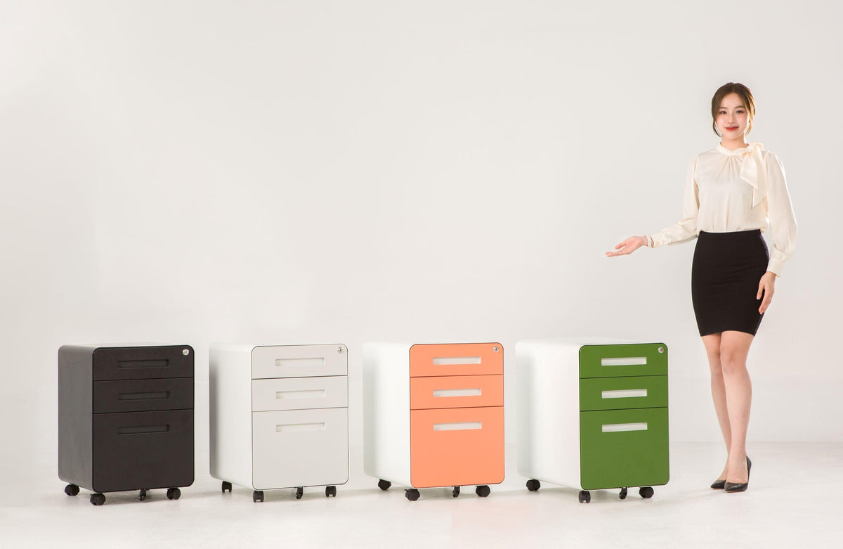HyperWork Ivy Mobile Cabinet for Personal or Office Use - Convenient,