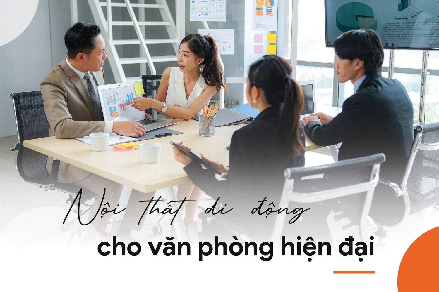 Xu hướng sử dụng nội thất di động trong văn phòng - HyperWork