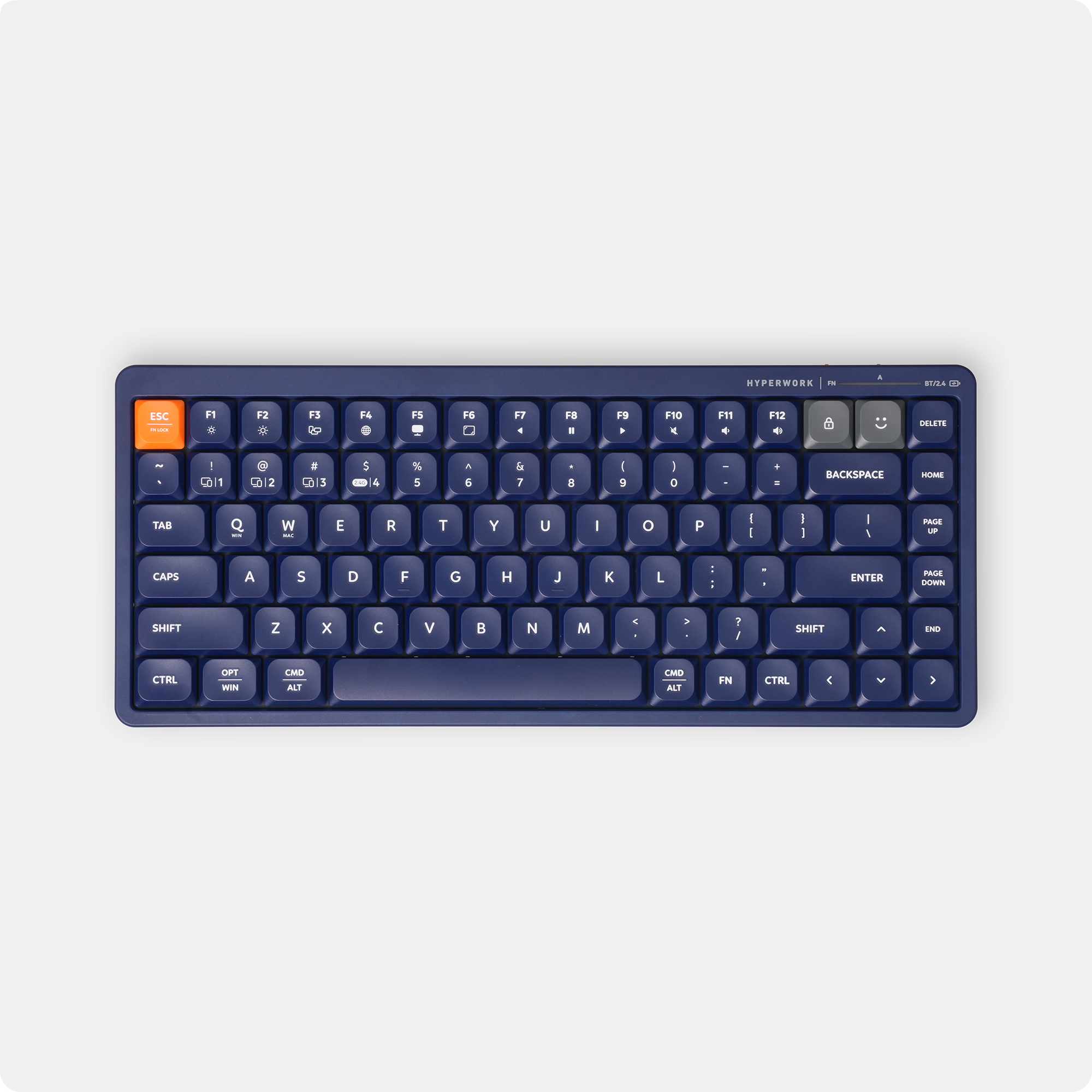 Bàn phím không dây HyperWork SilentKey Mini | TS01M