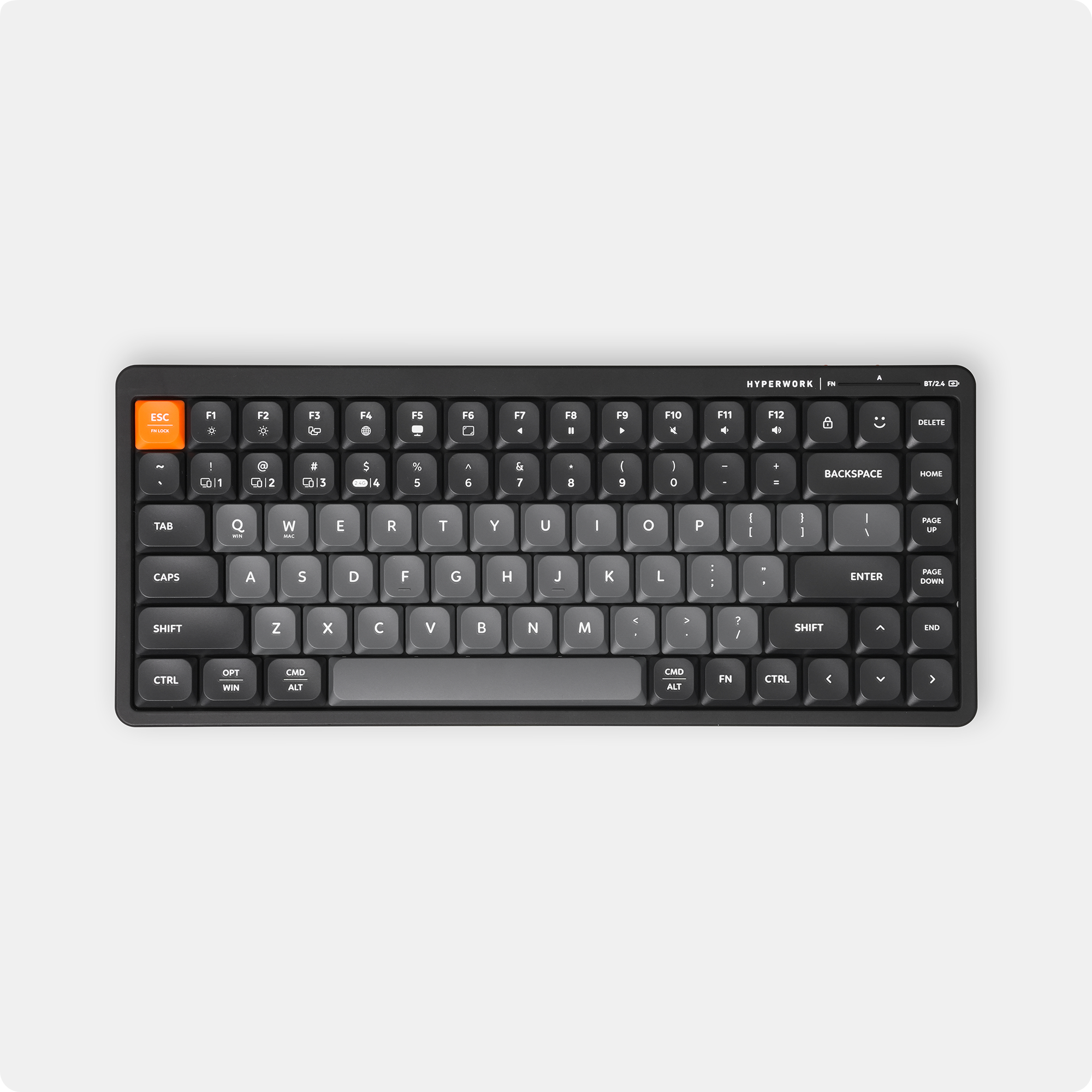 Bàn phím không dây HyperWork SilentKey Mini | TS01M