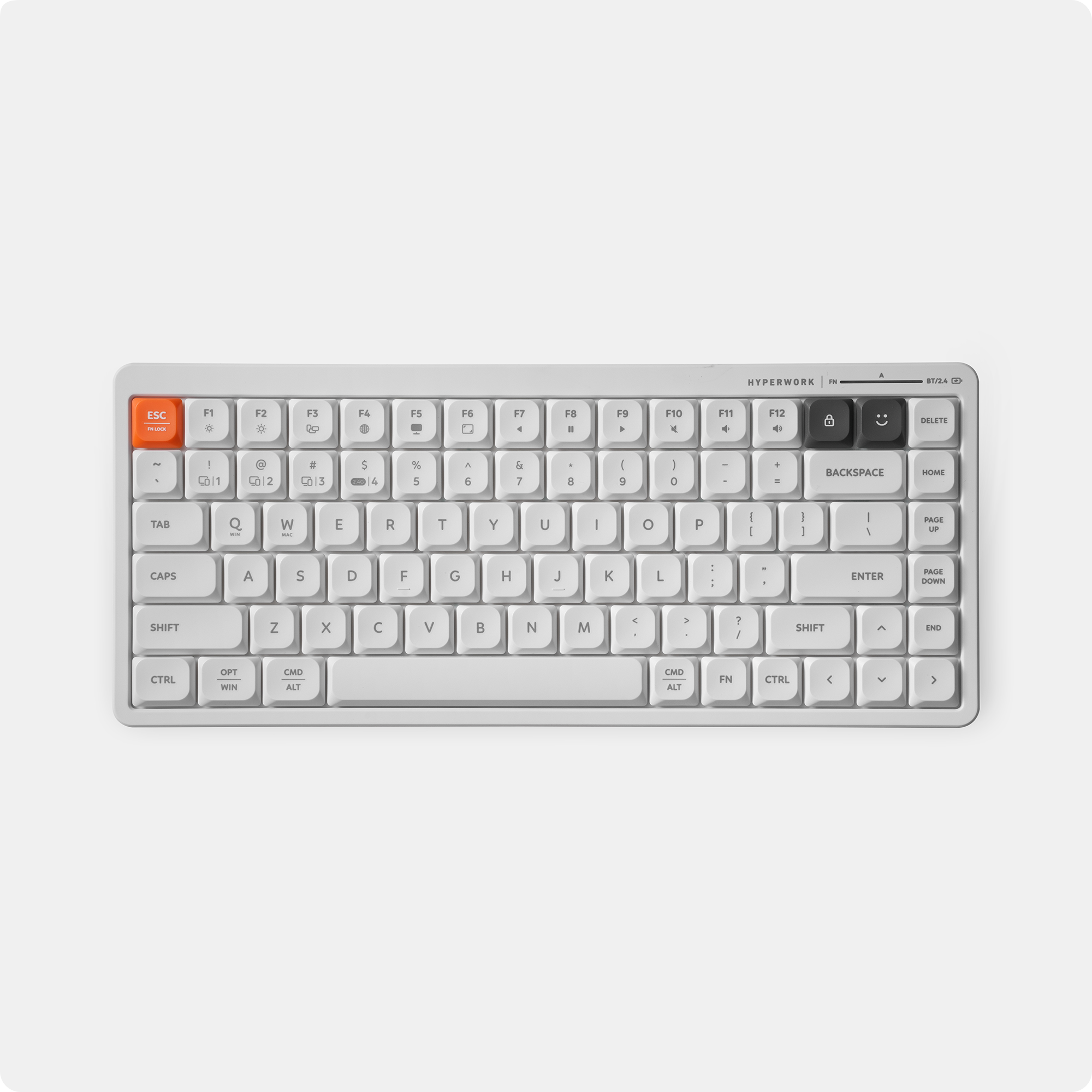 Bàn phím không dây HyperWork SilentKey Mini | TS01M