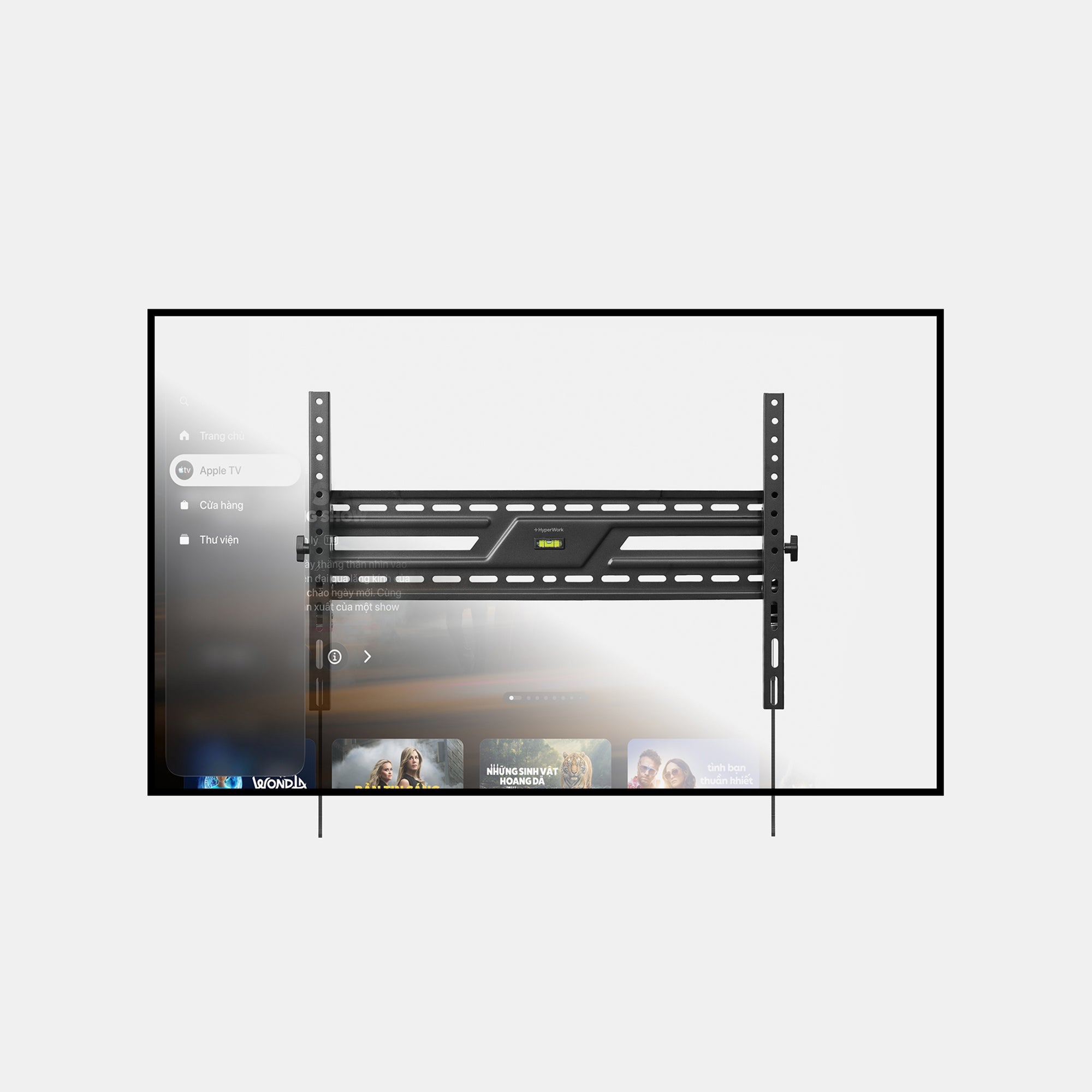 Giá treo tivi gắn tường HyperWork TVF02