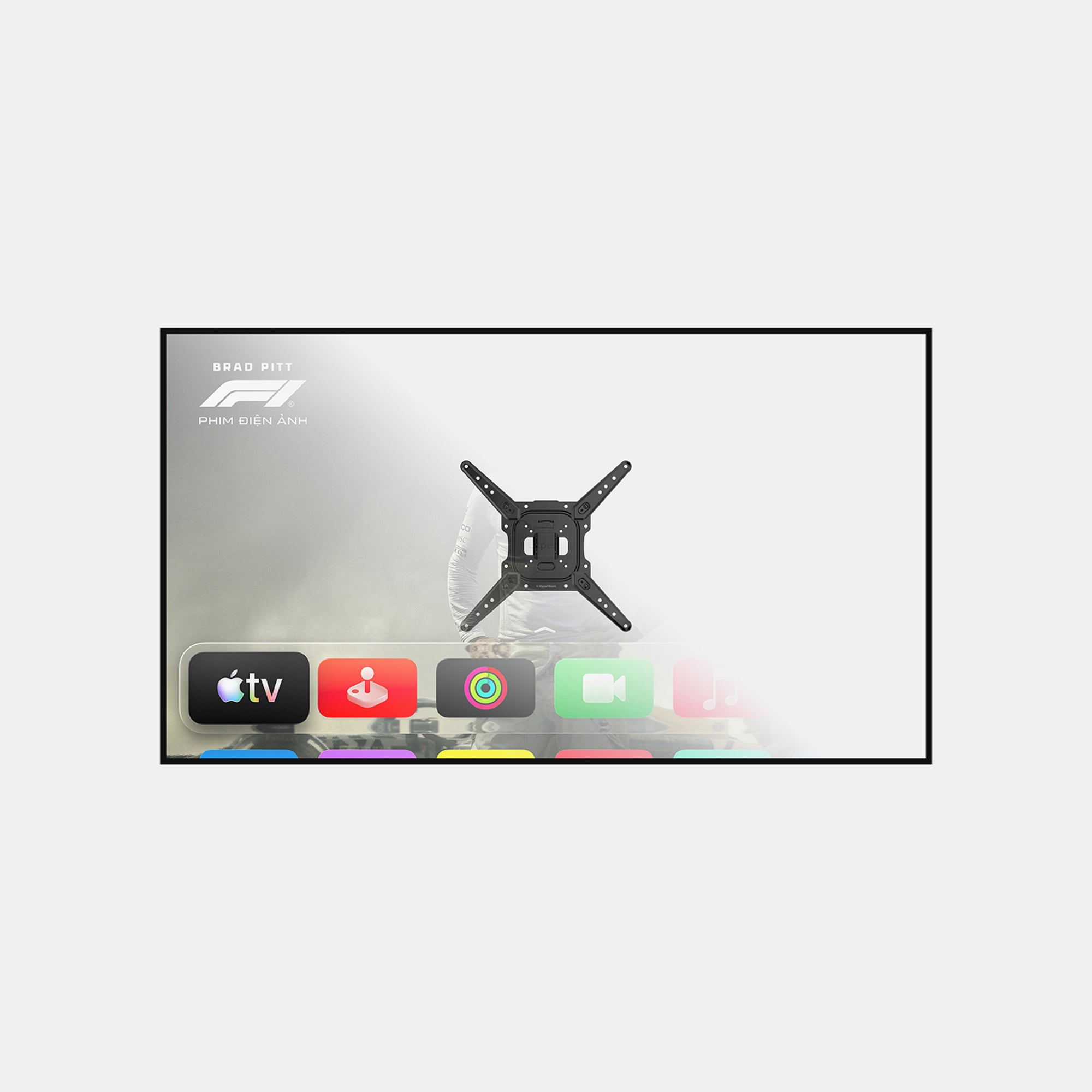 HyperWork Core Stand Mobile TV Mount - TVC01