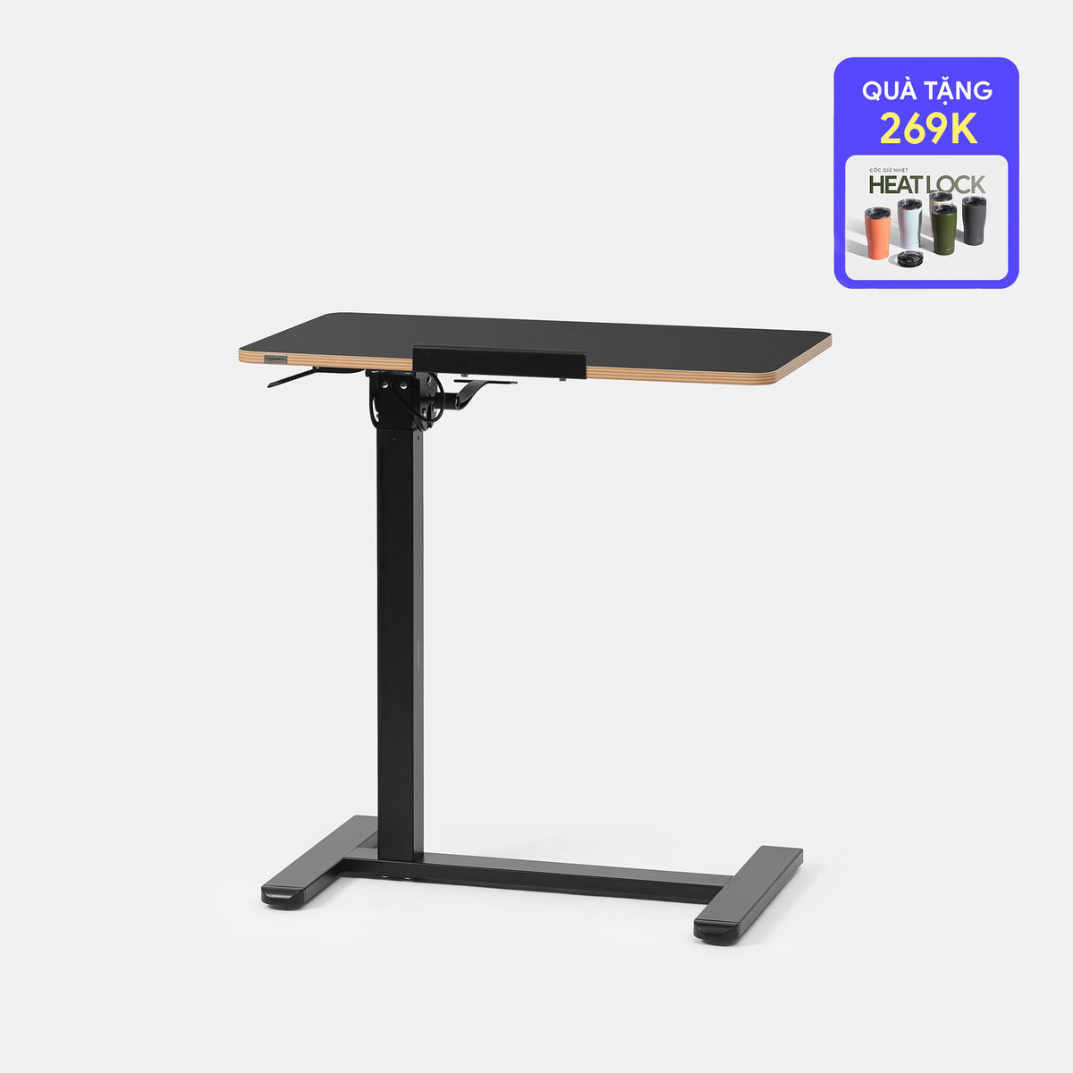 Cadre de bureau assis-debout HyperWork Apex - DP02