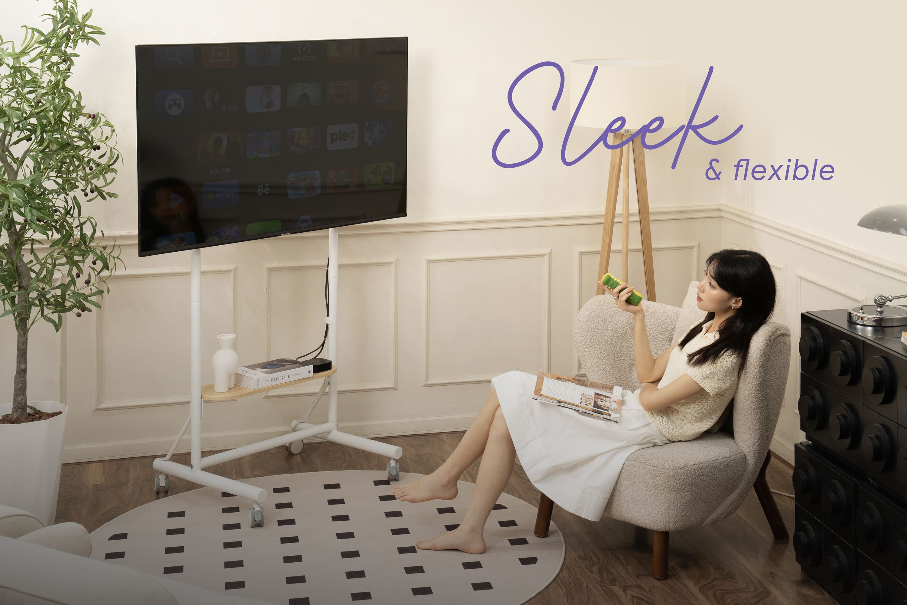 Giá treo TV di động HyperWork Aero Stand | TVC02