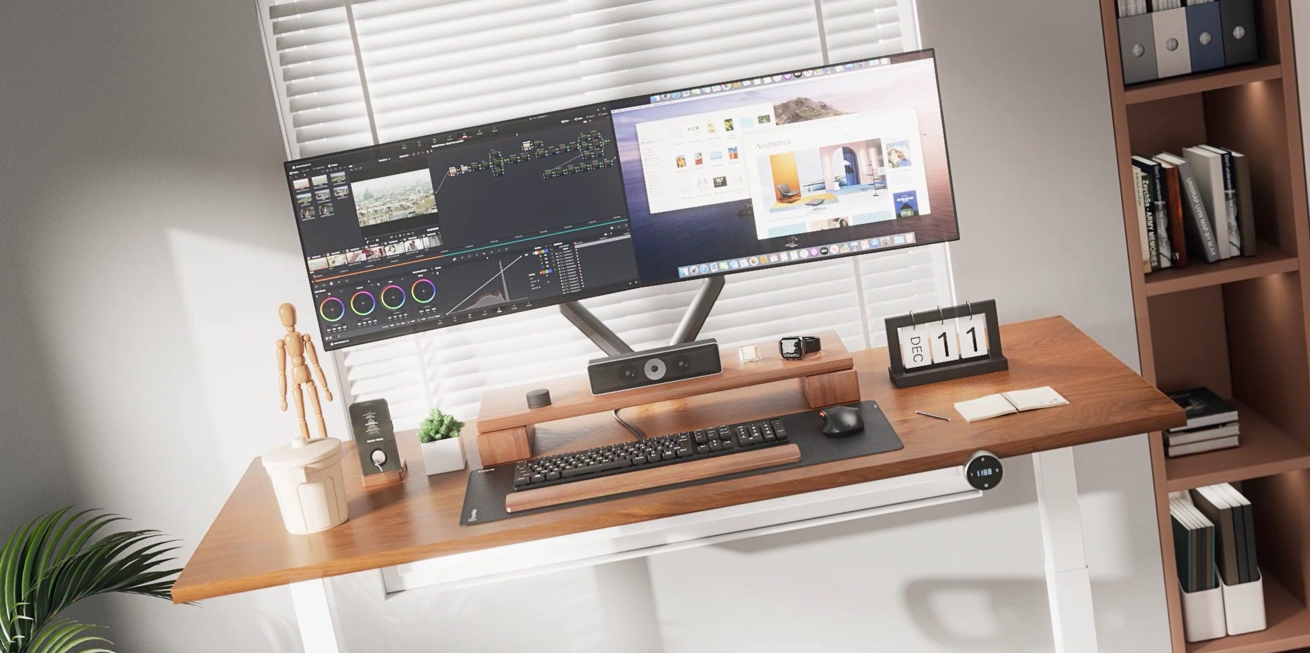 Bàn nâng hạ HyperWork Atlas